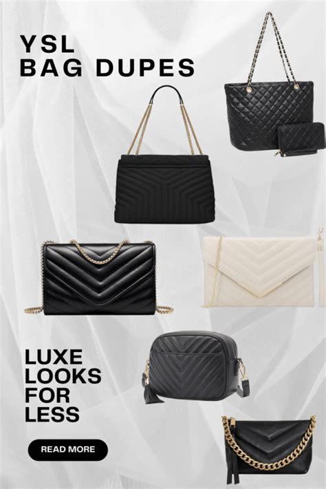 borsa simil ysl|Luxe Looks for Less: YSL Bag Dupes .